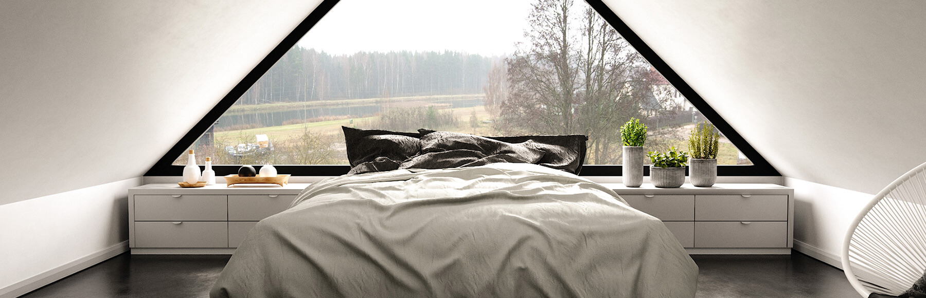 Schlafzimmer Schwarzwald